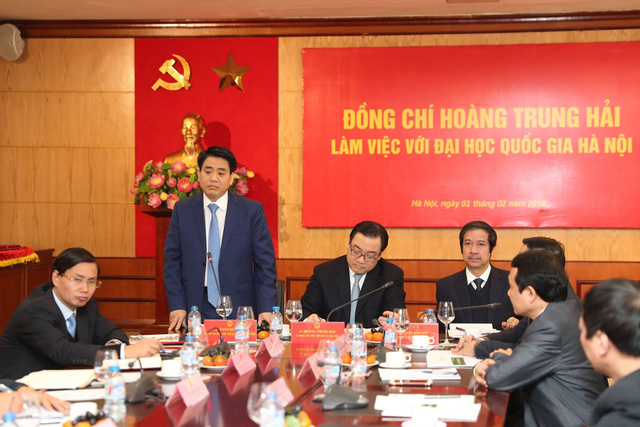 bi thu ha noi ho tro dh quoc gia hn xay dung ha tang tai hoa lac