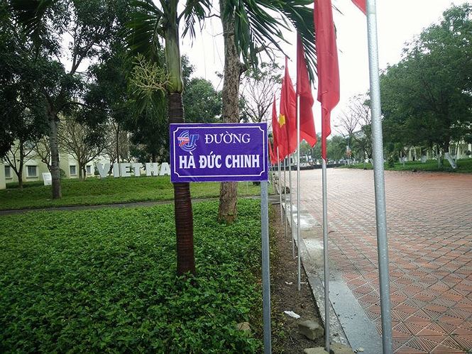 truong dat ten duong theo ten hlv park hang seo va doi u23 viet nam