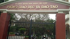 Ai 'điện thoại' tác động trong Hội thi Giáo viên dạy giỏi quận Cầu Giấy?