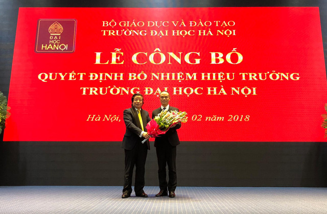 truong dai hoc ha noi co hieu truong moi