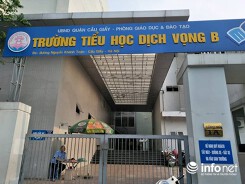 Hà Nội: Một học sinh tiểu học rơi từ tầng 4 xuống đất