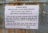 Lộ đáp án môn Anh Văn trước giờ thi ở thành phố Cần Thơ