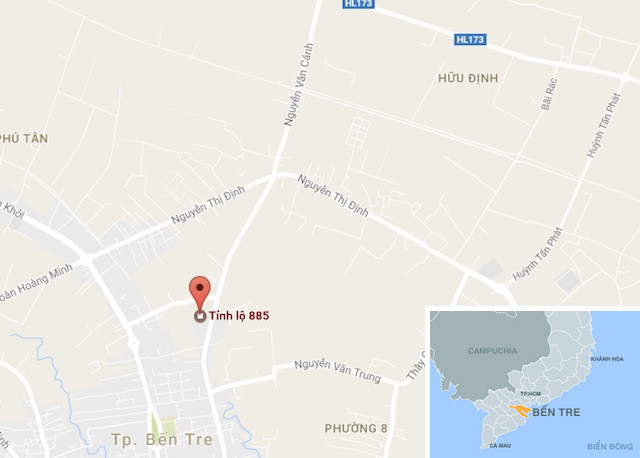 oto gay tai nan cuon thi the duoi gam bo chay 50 km