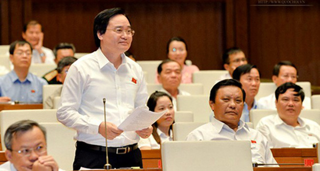 bo truong phung xuan nha de nghi xem xet co chinh sach luong dac thu cho giao vien