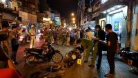 trom vao cong an phuong lay xe tuan tra