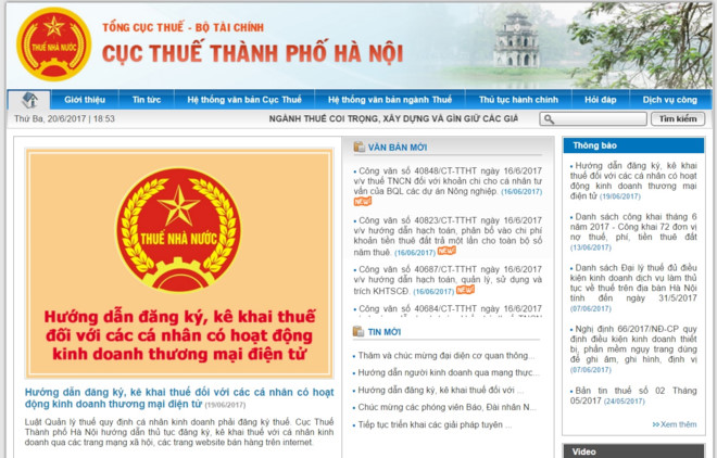 ha noi yeu cau 13422 nguoi kinh doanh tren facebook ke khai thue