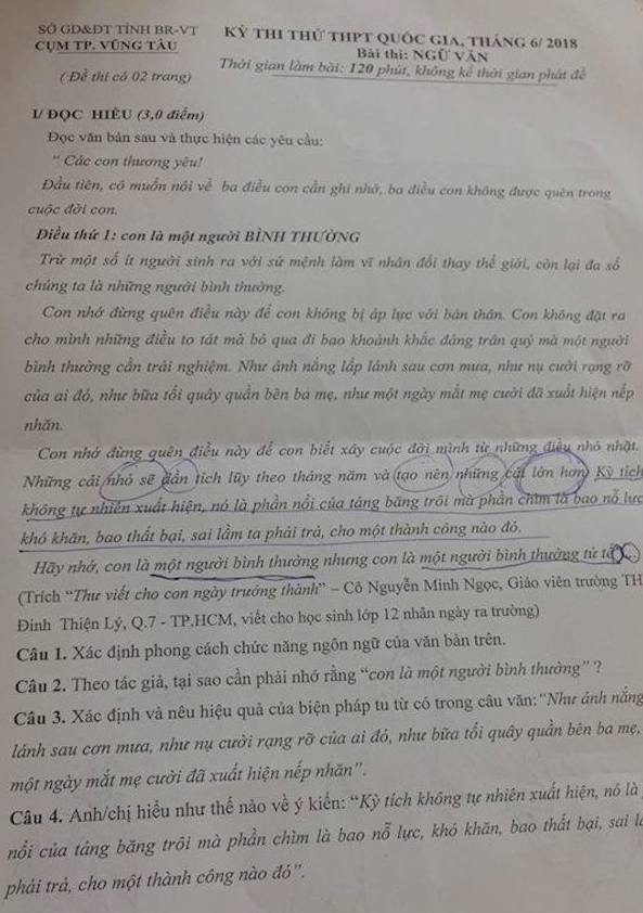 de thi thu thpt trich buc thu nguoi binh thuong nhung tu te tung gay bao