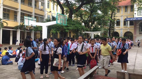 tphcm hon 4000 si tu nhi thi khao sat vao lop 6 chuyen tran dai nghia
