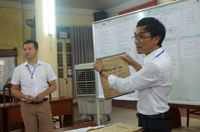 thi thpt quoc gia tai ha noi de thi duoc bao ve nhu the nao