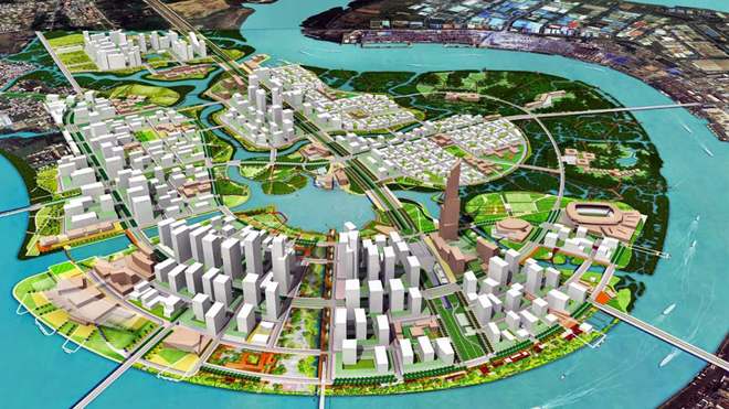 tp hcm muon xay trung tam tai chinh gan 5000 ty o thu thiem