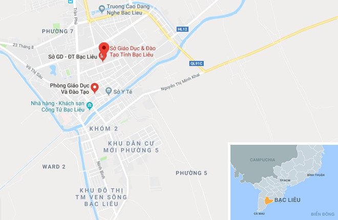 bac lieu khong phat hien bat thuong du diem trung binh cao hon ha noi