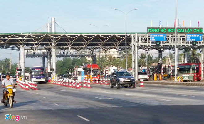 tien giang de nghi giam phi qua tram cai lay