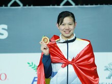 Ánh Viên phá kỷ lục SEA Games nội dung 200m bơi ngửa