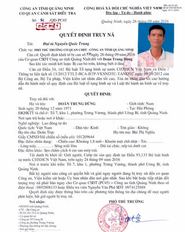 truy na dac biet nghi can giet 4 ba chau o quang ninh