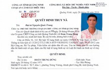 Truy nã đặc biệt nghi can sát hại 4 bà cháu ở Quảng Ninh