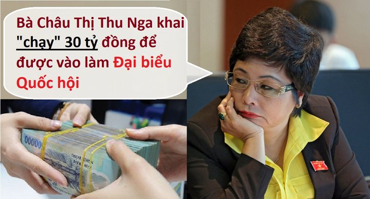 ba chau thi thu nga khai chay dbqh 30 ty dong phai lam ro dua cho ai dua bao nhieu
