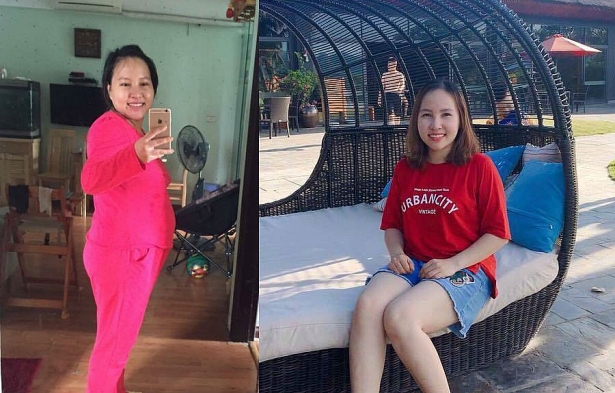 nguoi phu nu thay moi ca tu quan ao khi giam 30kg mo thua nho an eat clean