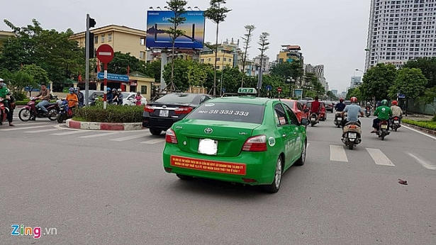 bung no taxi dan khau hieu phan doi uber grab