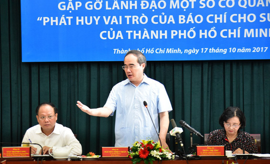 tp hcm dat hang cac quan huyen xu ly van de bao chi neu