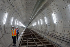 Hầm metro đầu tiên ở Sài Gòn hoàn thành sớm hơn 1 tháng