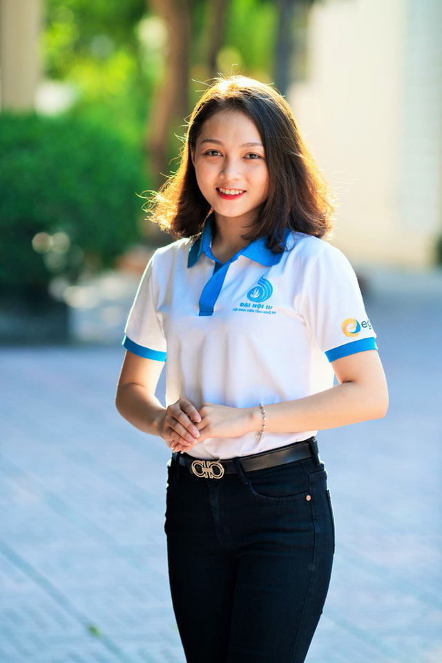 ngam 16 nu sinh xinh dep cua cuoc thi hoa khoi sinh vien nghe an 2018