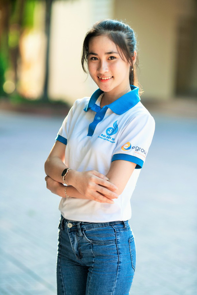 ngam 16 nu sinh xinh dep cua cuoc thi hoa khoi sinh vien nghe an 2018