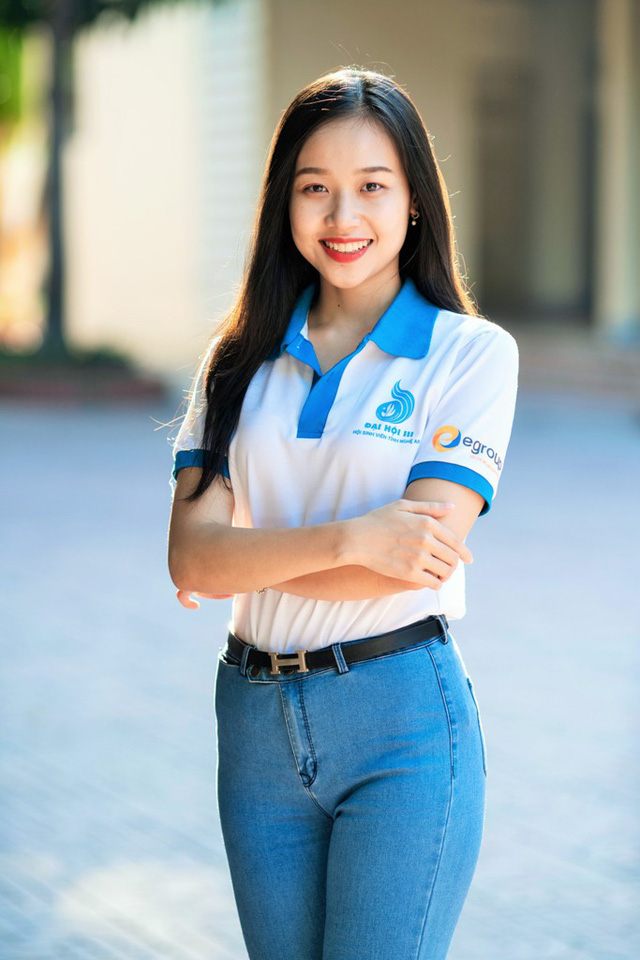 ngam 16 nu sinh xinh dep cua cuoc thi hoa khoi sinh vien nghe an 2018