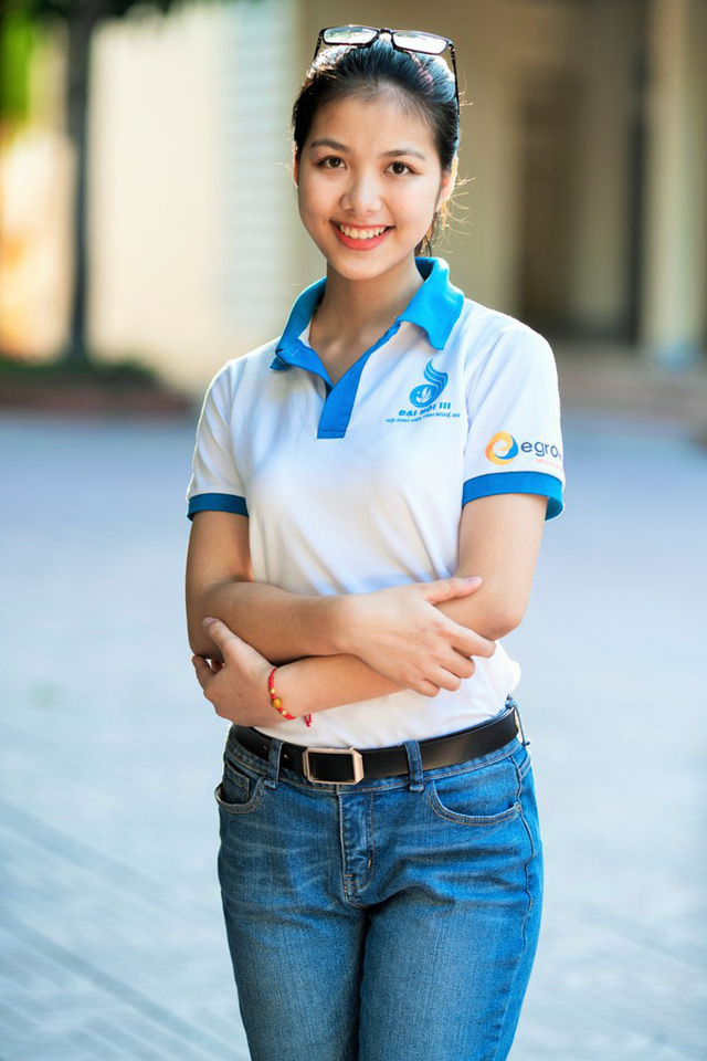 ngam 16 nu sinh xinh dep cua cuoc thi hoa khoi sinh vien nghe an 2018