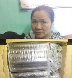 Bắt người phụ nữ buôn 300kg thuốc nổ