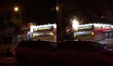 Đắk Lắk: Cây đa cổ thụ bật gốc, đè sập siêu thị Thế giới di động