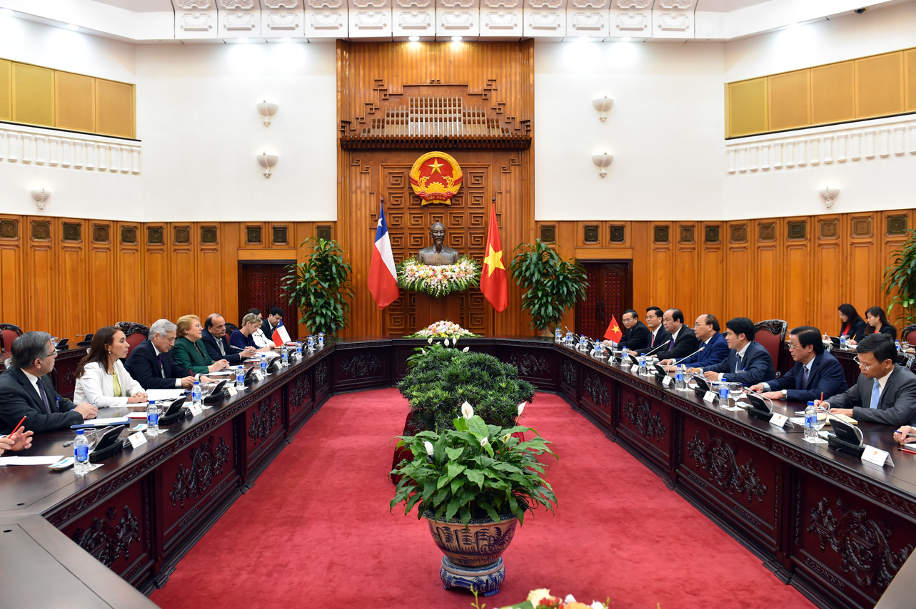 viet nam san sang chuyen giao cong nghe trong lua nuoc cho chile