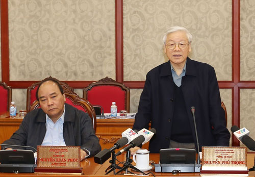 tong bi thu luan chuyen can bo khong phai de ve giu chuc no chuc kia