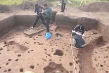 Di chỉ khảo cổ học đặc biệt giữa Thủ đô đối mặt nguy cơ biến mất