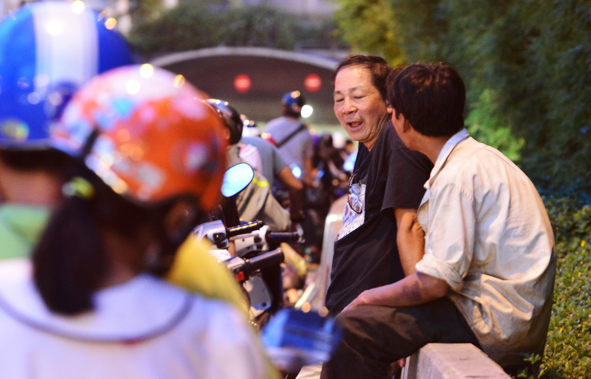 noi am anh giao thong o ham vuot song sai gon ham vuot