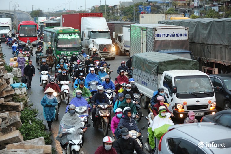 duong dan vao cao toc ha noi hai phong ket cung chieu toi 3012
