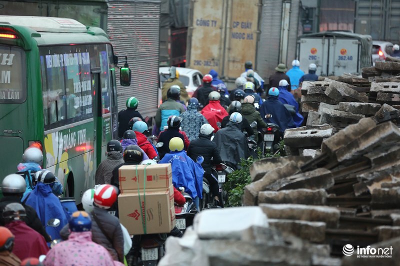 duong dan vao cao toc ha noi hai phong ket cung chieu toi 3012