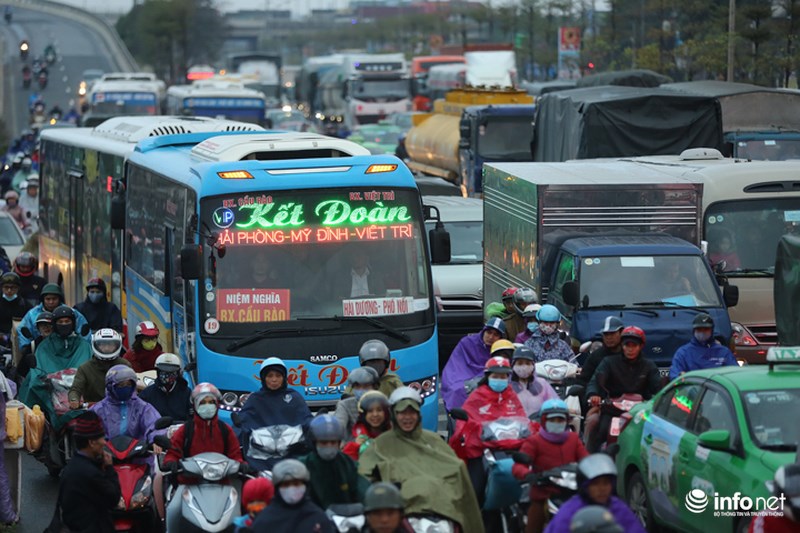 duong dan vao cao toc ha noi hai phong ket cung chieu toi 3012