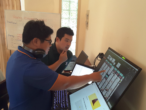 startup lam ung dung mua gium xach ho cho nguoi du lich