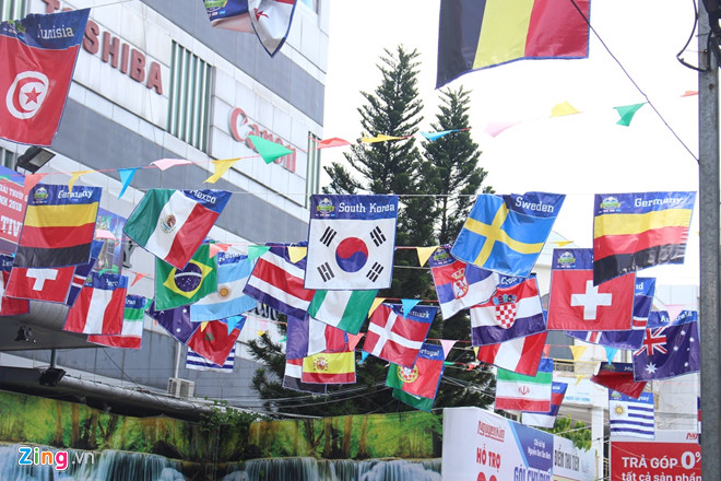quan xa cua hang o sai gon thay ao world cup mong tang doanh thu