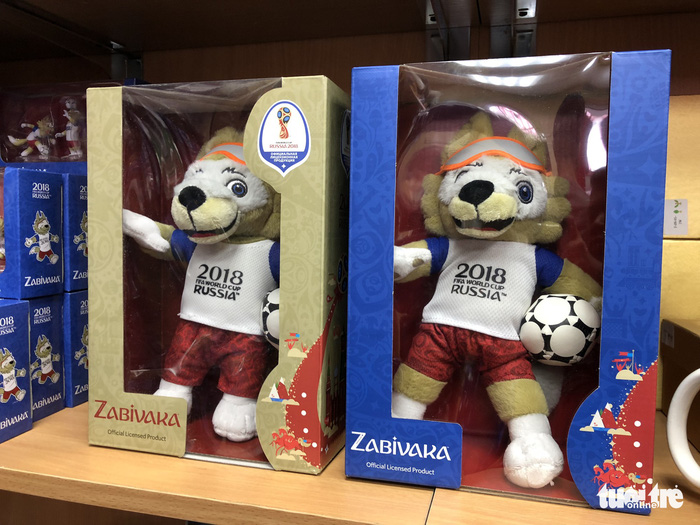 world cup 2018 bup be matryoshka ban chay chi sau soi zabivaka