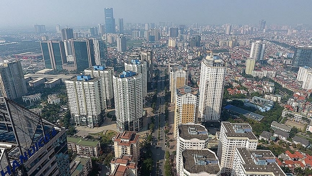 Bay trên 'rừng' cao ốc Hà Nội những ngày nắng nóng đỉnh điểm bay tren rung cao oc ha noi nhung ngay nang nong dinh diem