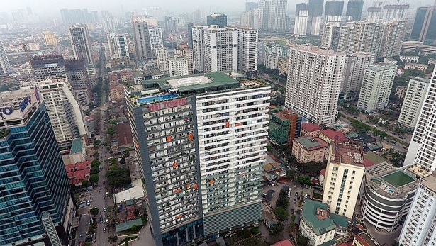 Bay trên 'rừng' cao ốc Hà Nội những ngày nắng nóng đỉnh điểm bay tren rung cao oc ha noi nhung ngay nang nong dinh diem