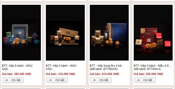 gia banh trung thu anh hoa 2018 gia chi tu 38000 dong den 610000 dong