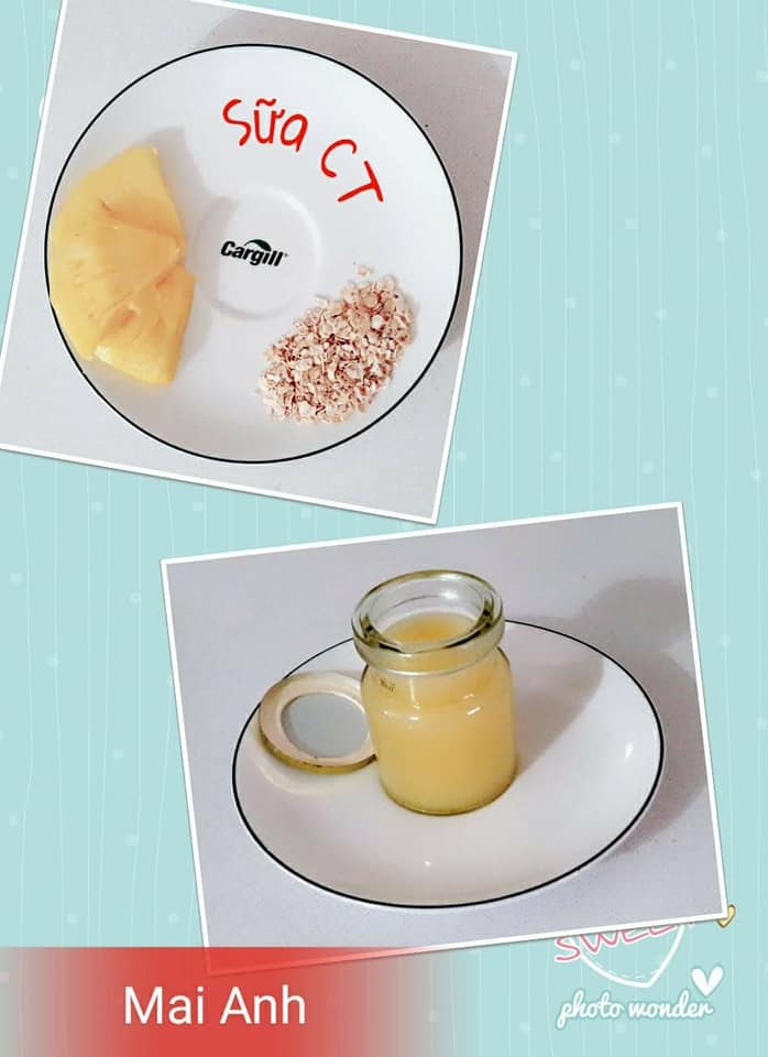 me dam chia se cong thuc lam sua hat vua bo duong lai an toan cho be