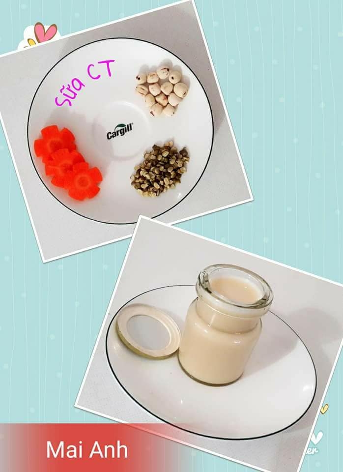 me dam chia se cong thuc lam sua hat vua bo duong lai an toan cho be