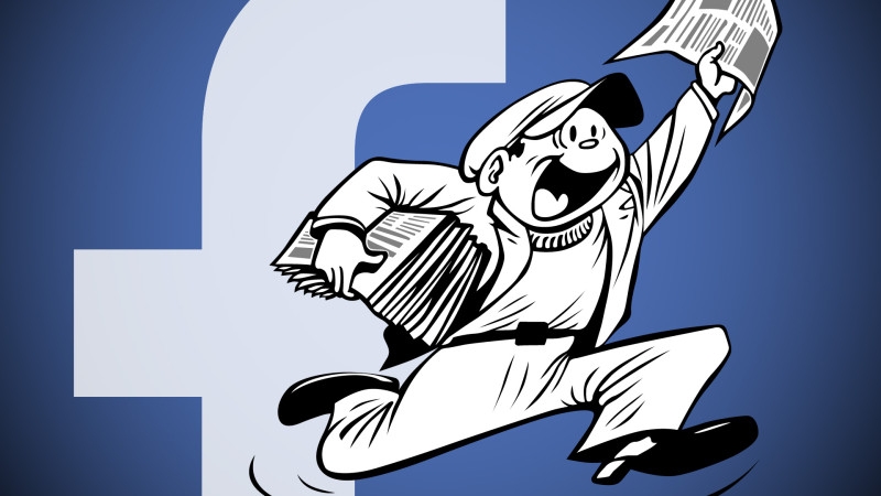 du an bao chi cua facebook tuyen chien voi tin tuc gia