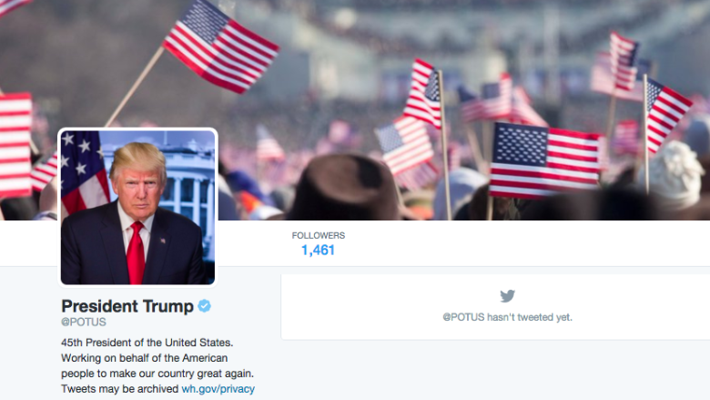 sau le nham chuc tong thong donald trump tiep quan tai khoan twitter ong obama tung su dung