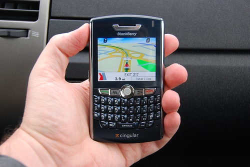 nhung smartphone blackberry man hinh mau dang de suu tap
