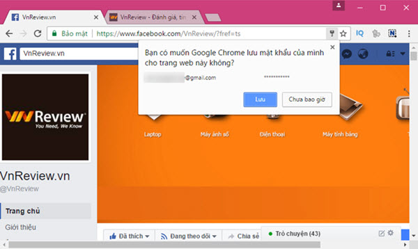 huong dan tat thong bao luu mat khau tren google chrome