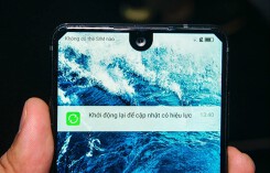 Cận cảnh Aquos S2 - smartphone màn hình tràn viền giá 7 triệu đồng của Sharp tại VN